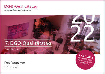 DGQ-Qualitätstag-Programm